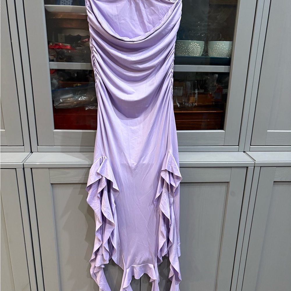 Elegant Lavender Women's Dress